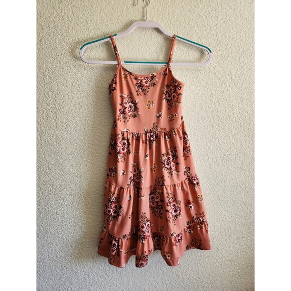 Girls Floral Summer/Spring Dress S - Picture 3 of 6